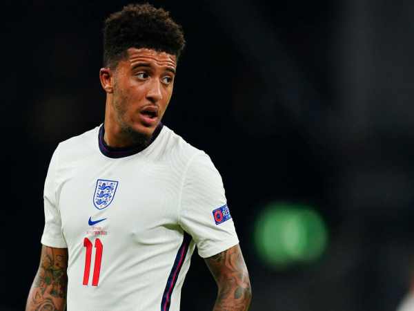 Jadon Sancho trong màu áo ĐTQG Anh